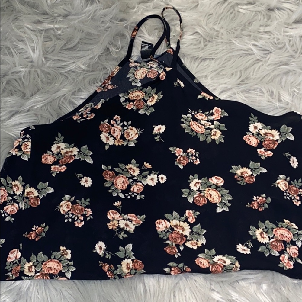 Floral tank top